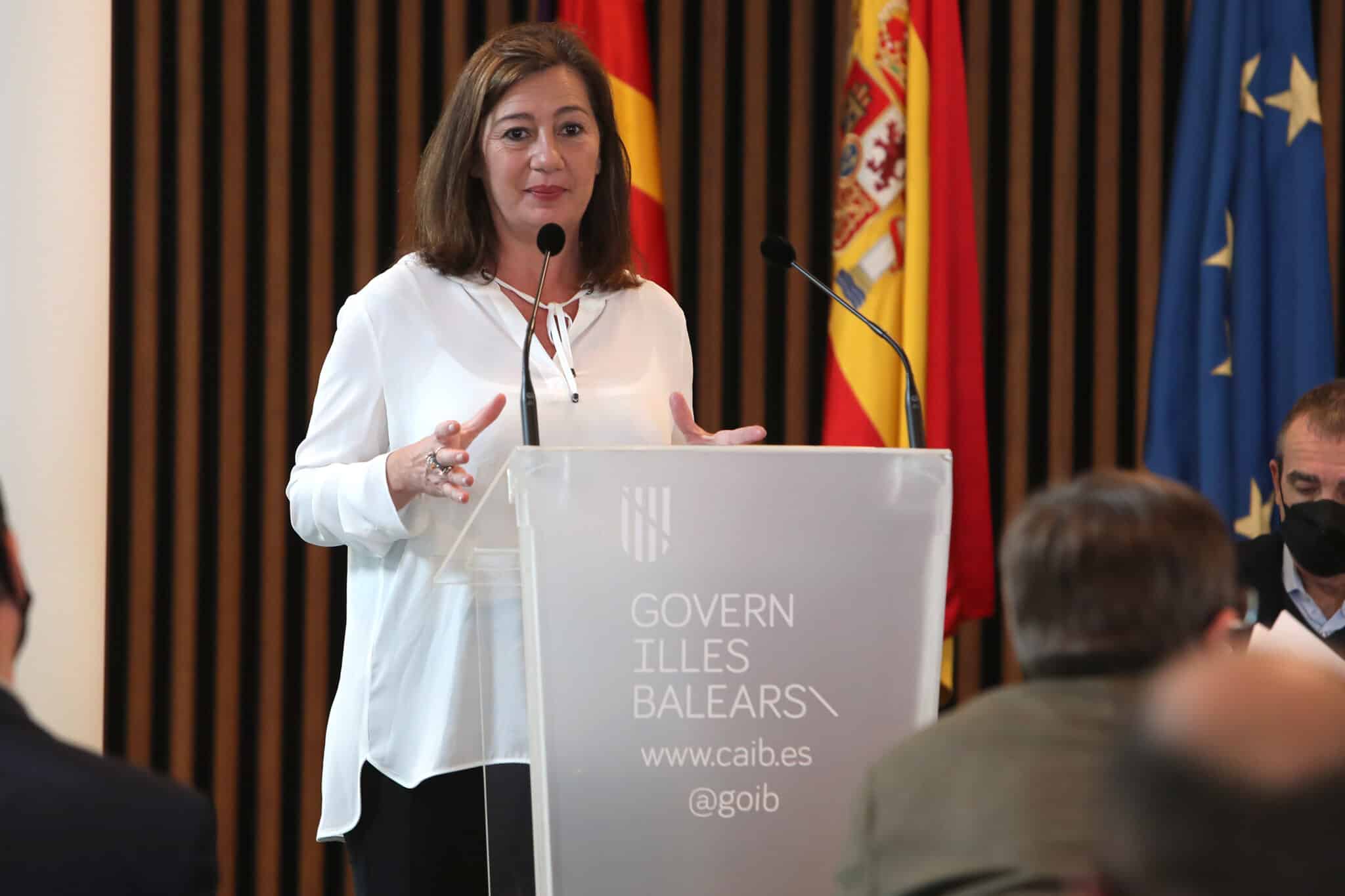 La presidenta del Govern balear, Francina Armengol.