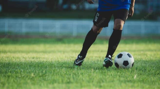 Un balón de fútbol