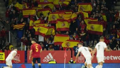 La selección se da un baño de masas en su regreso a Cataluña entre gritos de "viva España"