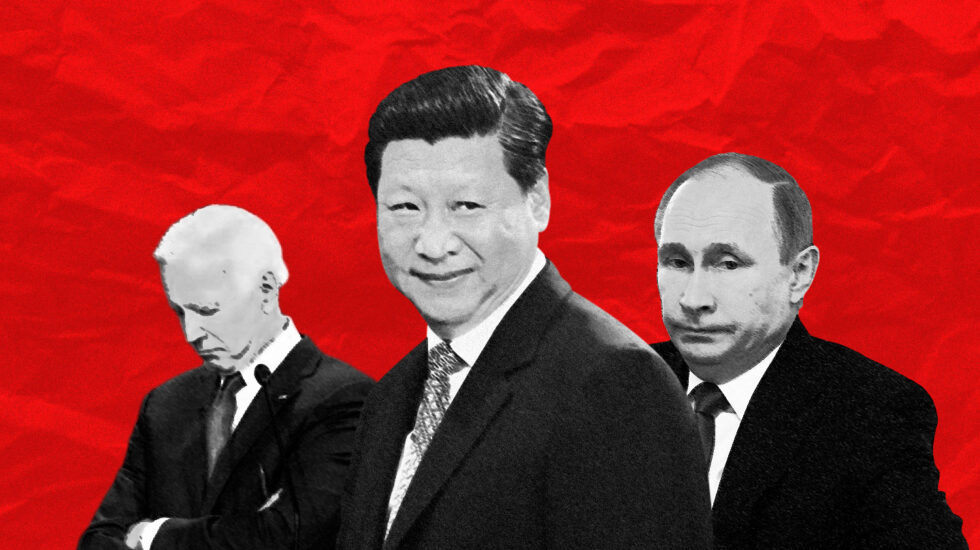 Imagen de Biden, Xi Jiping y Putin