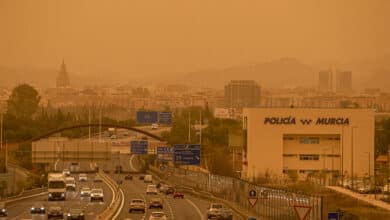 Las impresionantes imágenes de la calima en España