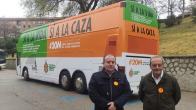 'Sí a la vida. Sí a la caza', el autobús que recorrerá las calles de Madrid