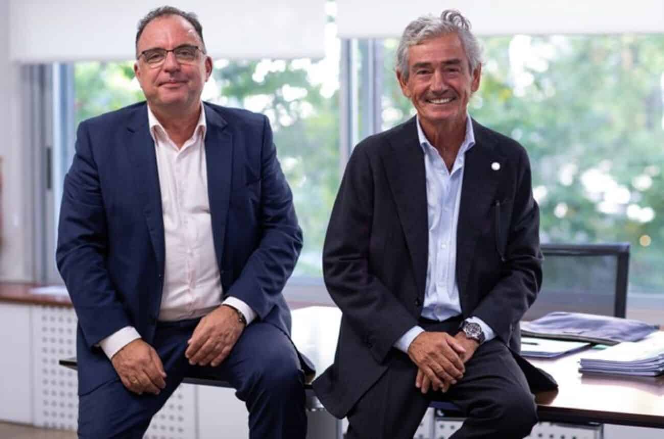 El CEO de Konecta, Jesús Vidal (izquierda) y el presidente y fundador, José María Pacheco