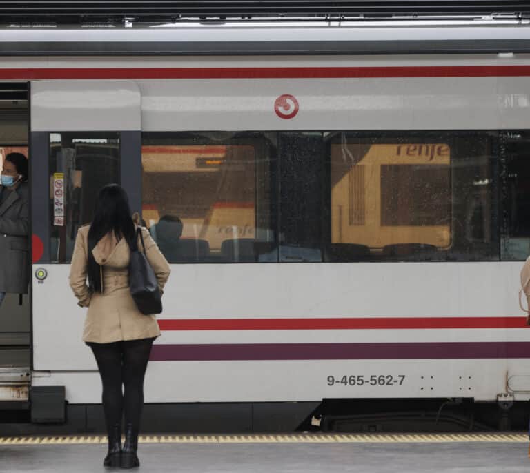 Los Cercanías de Madrid transportan un 37% menos de viajeros que antes de la pandemia