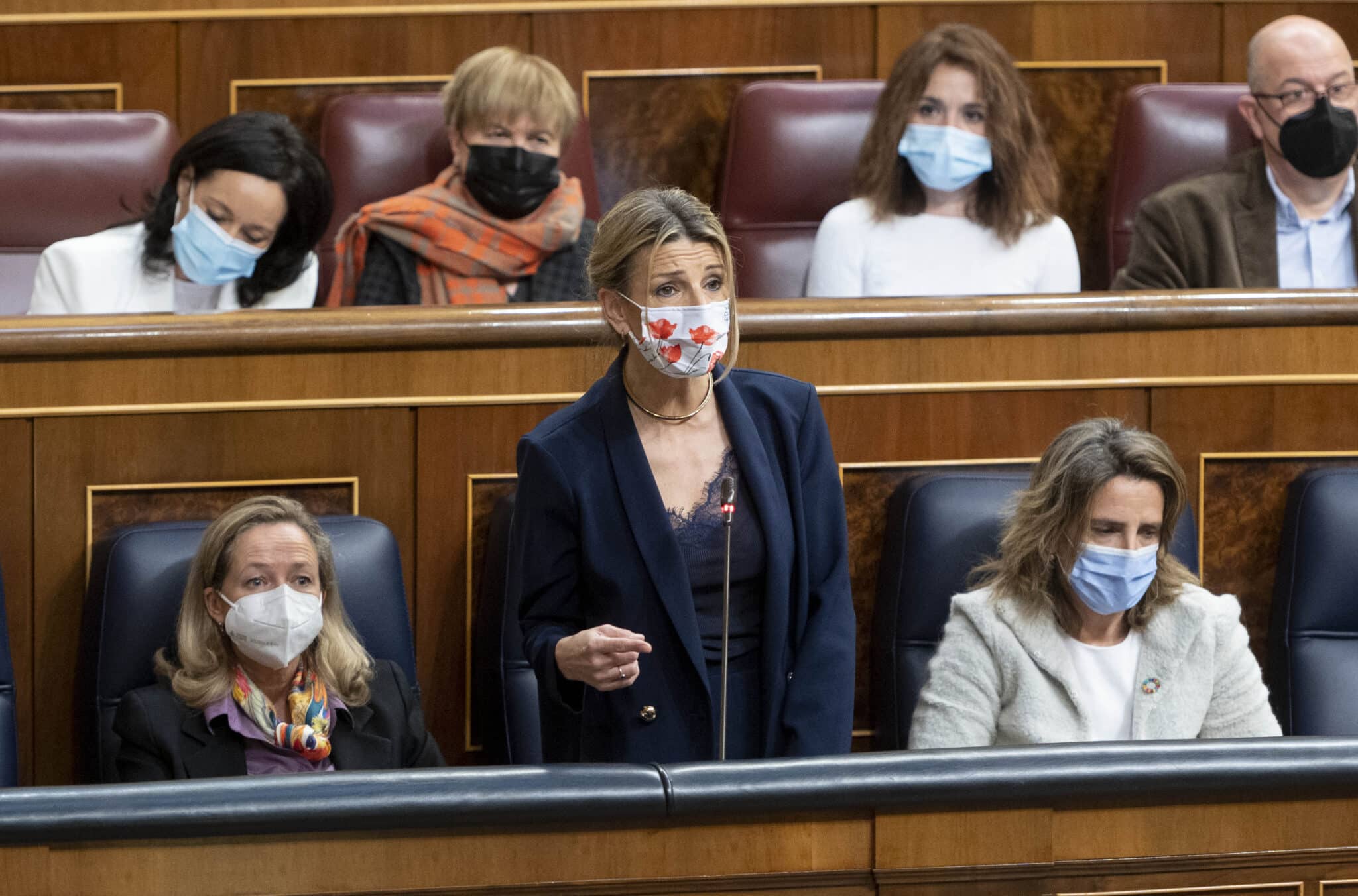 La vicepresidenta segunda y ministra de Trabajo y Economía Social, Yolanda Díaz