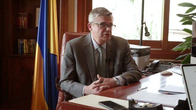 El embajador de Ucrania en España, Serhiy Pohorelzew. El embajador de Ucrania en España, Serhiy Pohorelzew.