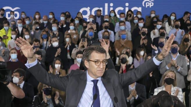 Alberto Núñez Feijóo, en la Junta Directiva del PP de Galicia