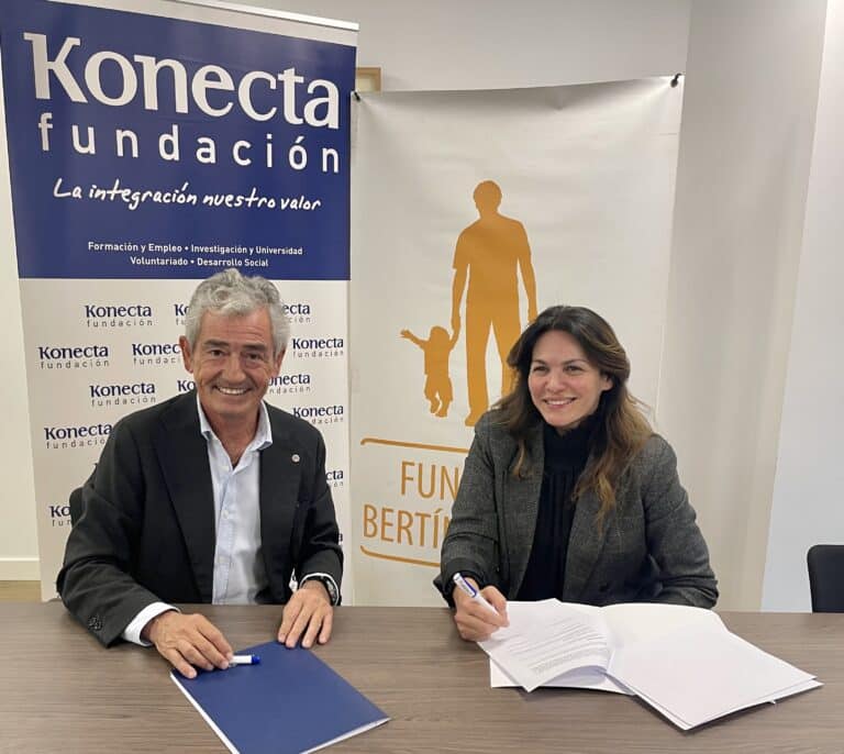 Fundación Konecta y Fundación Bertín Osborne se unen para apoyar a las familias de personas con discapacidad a través de '+Family'