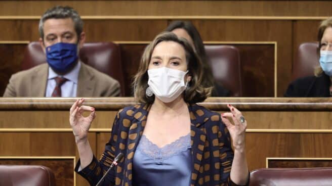 La portavoz del PP en el Congreso de los Diputados, Cuca Gamarra. La portavoz del PP en el Congreso de los Diputados, Cuca Gamarra.