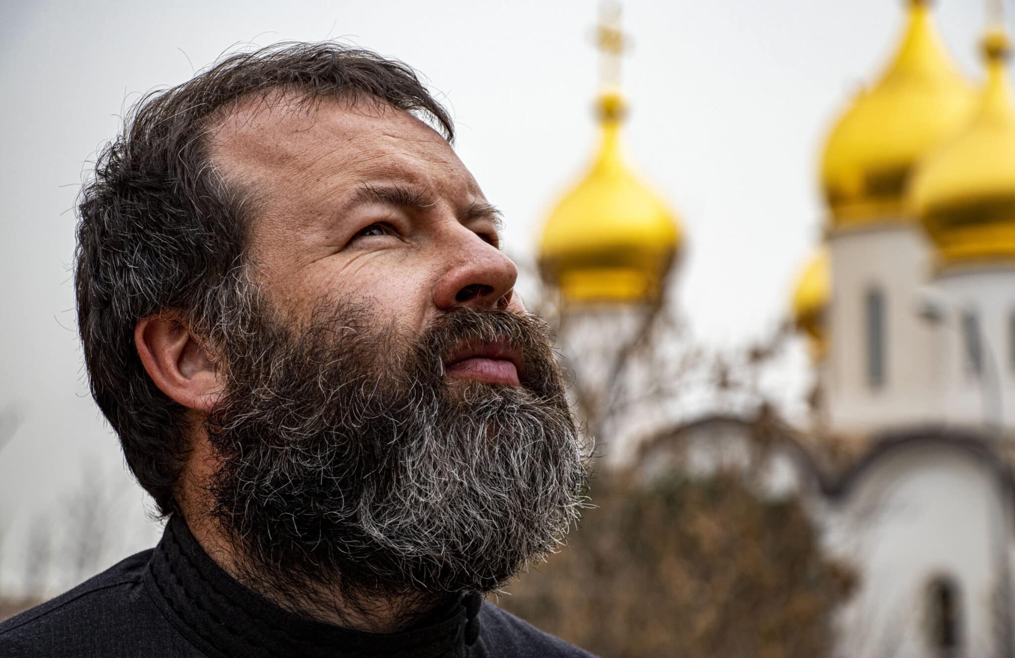 Andrey Kordochkin, sacerdote de la iglesia ortodoxa rusa en Madrid