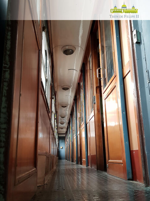 Interior del Tren de Felipe II