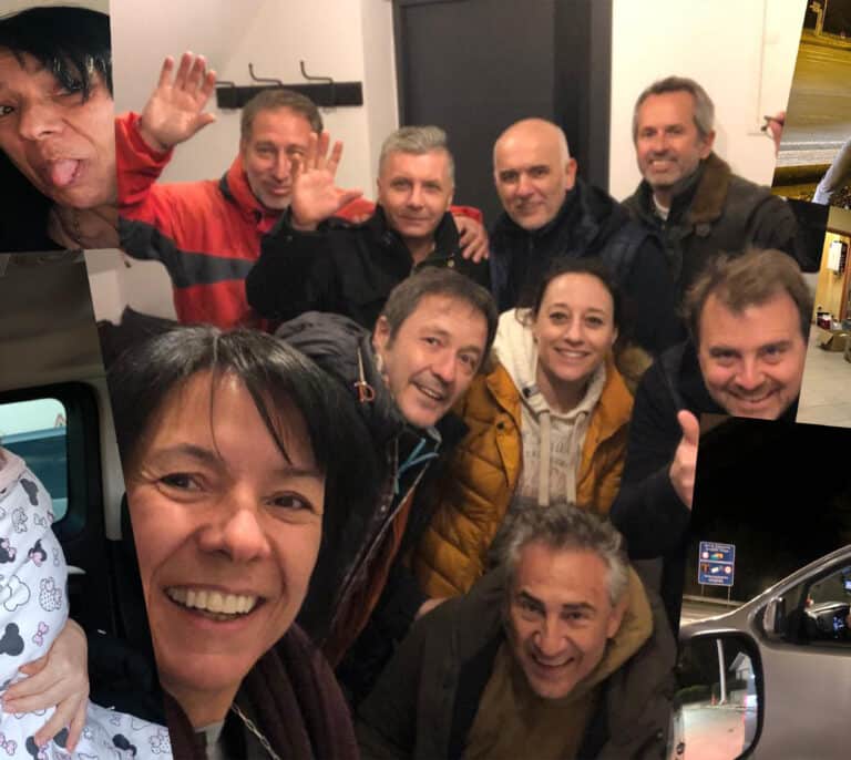 La guerra y 28 vidas metidas en cuatro furgonetas rumbo a Boadilla desde la frontera de Ucrania