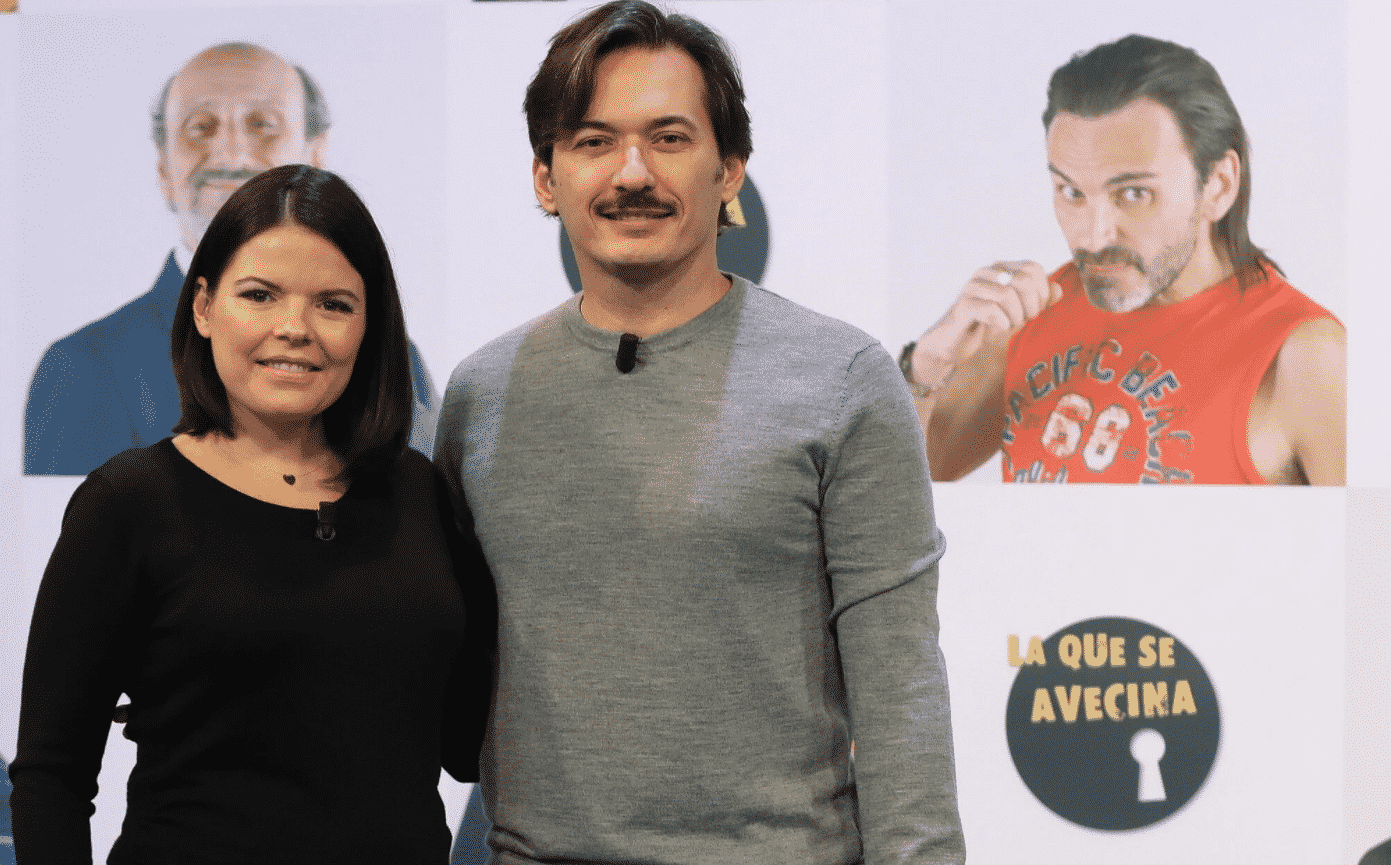 Alberto y Laura Caballero, creadores de 'La que se avecina' y Contubernio Films