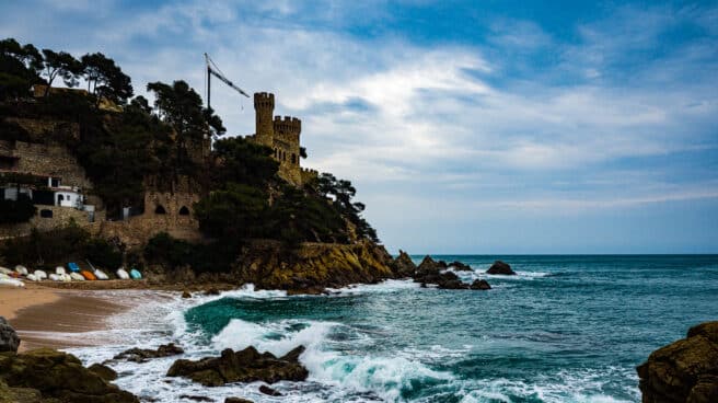 Cala en Lloret de Mar (Girona)