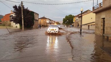 Alerta roja en el litoral de Alicante por fuertes lluvias