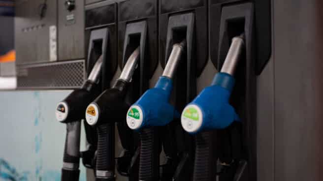 Surtidor de una gasolinera en Barcelona. Surtidor de una gasolinera en Barcelona.