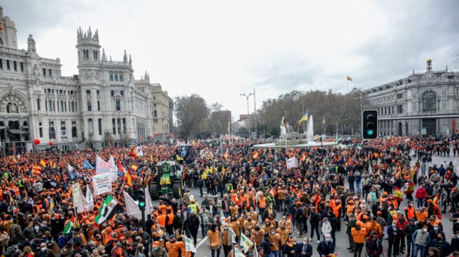 Gran manifestación ‘El mundo rural despierta’ en Madrid Decenas de miles de personas se manifiestan en la marcha por el mundo rural, en Madrid