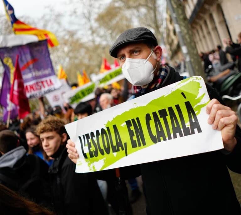 La protesta por el 25% divide al independentismo institucional y a los sindicatos