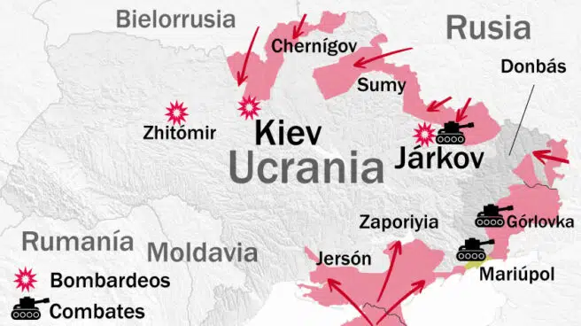 Rusia avanza en la destrucción de Járkov; Ucrania defiende la mayor central nuclear de Europa