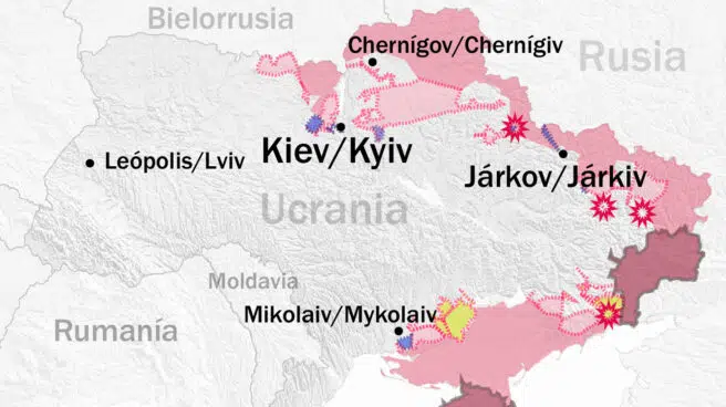 ¿Kiev o Kyiv? El español en la guerra: “Duele ver nombres rusos en el mapa ucraniano”