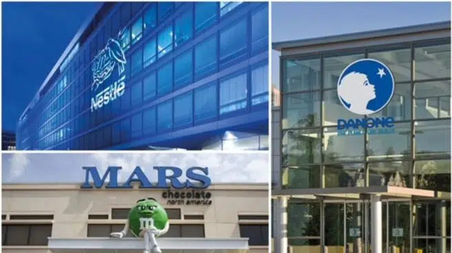 Mars, Danone y Nestlé congelan inversiones en Rusia y siguen monitorizando la situación