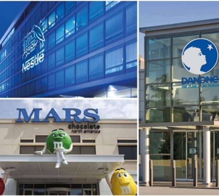 Mars, Danone y Nestlé congelan inversiones en Rusia y siguen monitorizando la situación