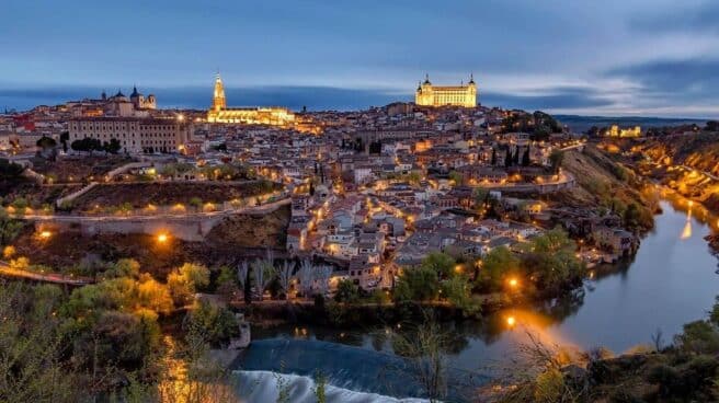 Toledo acogerá el 22 de noviembre la Gala de la Guía Michelin España y Portugal 2023 Panorámica nocturna de Toledo