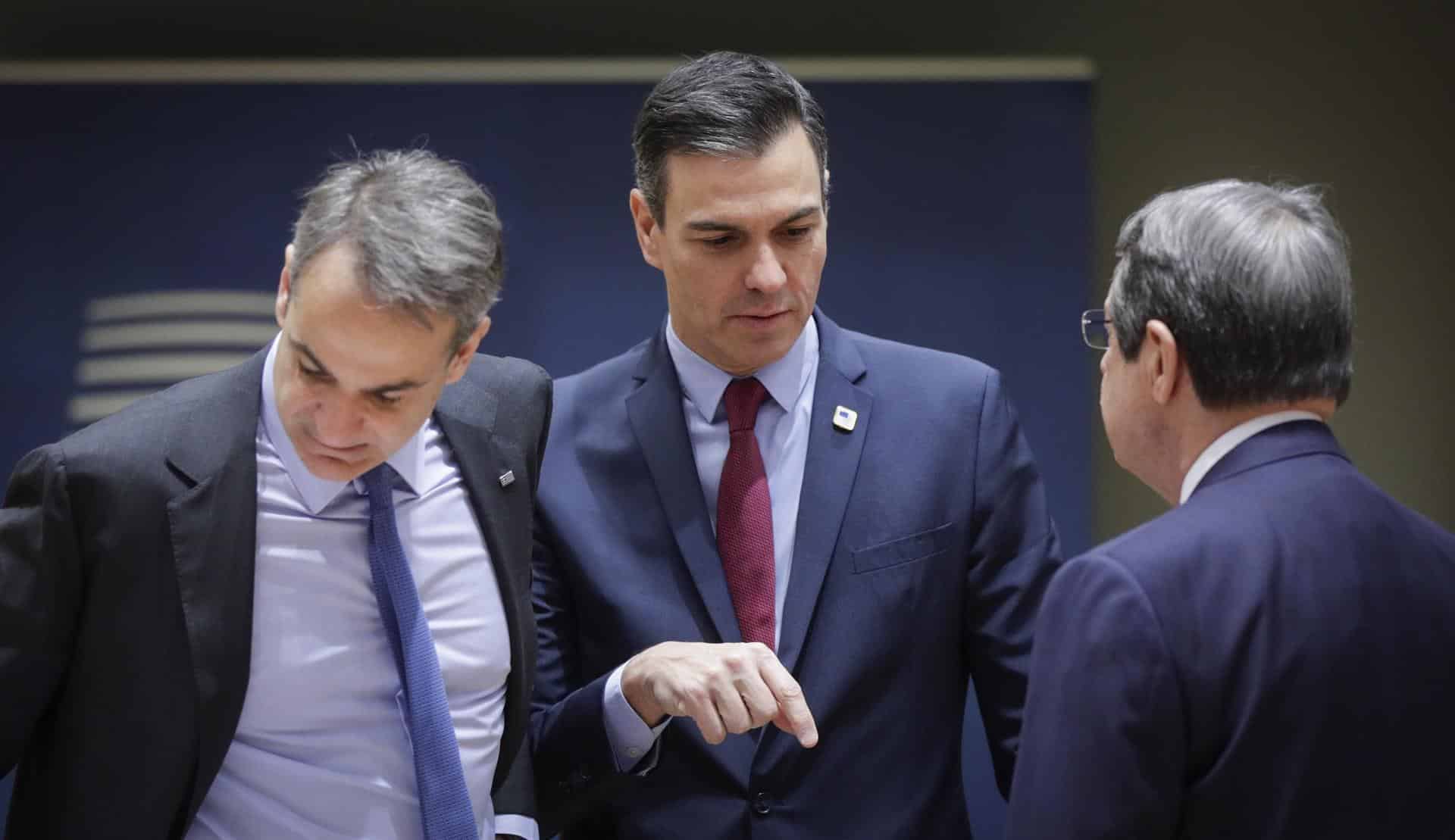 Pedro Sánchez, en el Consejo Europeo.