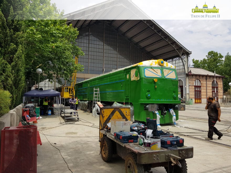 Restauración del Tren de Felipe II