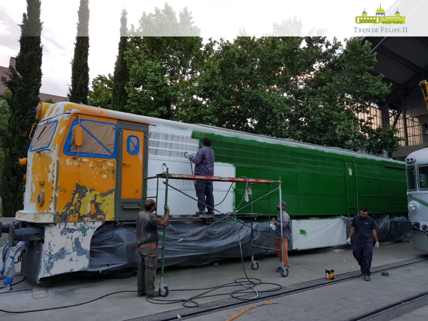 Restauración del Tren de Felipe II