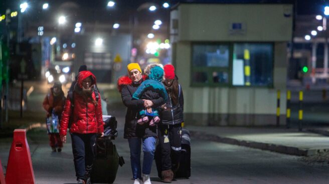 Refugiados ucranianos en Pzremysl, Polonia