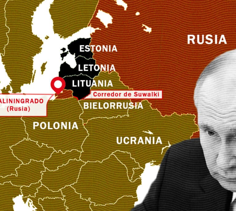 Los Bálticos temen que Putin no pare después de Ucrania: se ven como el nuevo Berlín Oeste