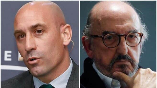 Luis Rubiales y Jaume Roures