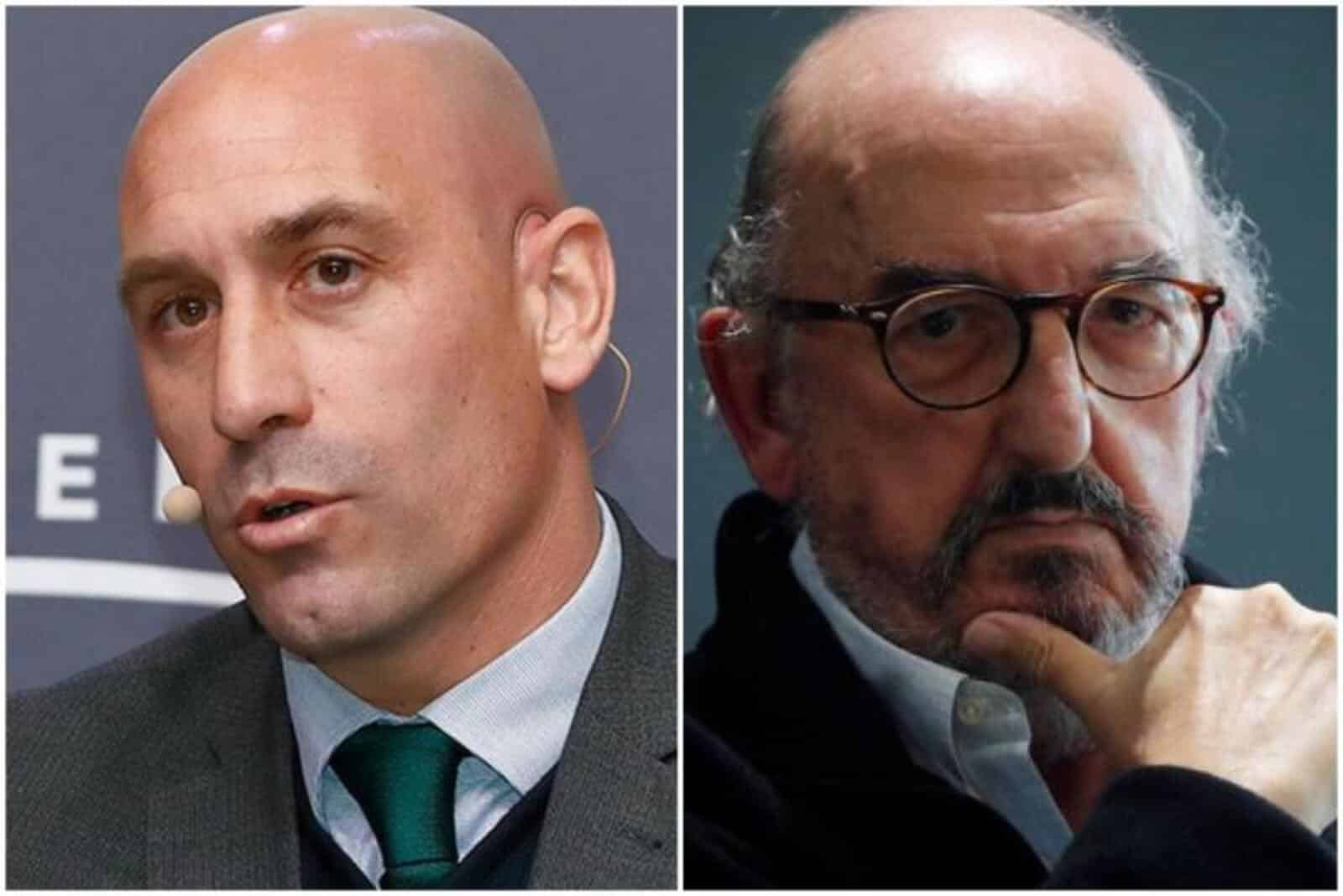 Luis Rubiales y Jaume Roures