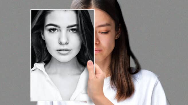sindrome-impostor Imagen que representa el síndrome del impostor en una mujer