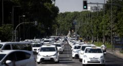 Los taxistas también se manifestarán en Madrid por la "situación crítica" del sector
