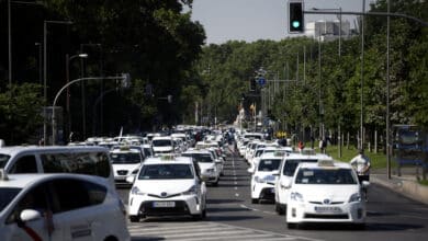 Los taxistas también se manifestarán en Madrid por la "situación crítica" del sector