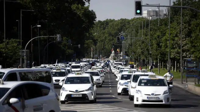 Los taxistas también se manifestarán en Madrid por la "situación crítica" del sector
