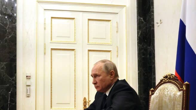 La bancarrota acecha a Rusia tras las sanciones por la guerra, según el FMI El presidente ruso, Vladimir Putin