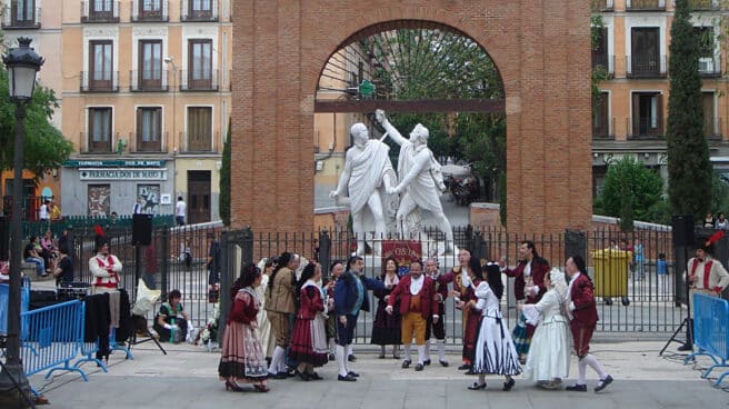 Plaza de 2 de mayo en Madrid, Día de la Comunidad de Madrid