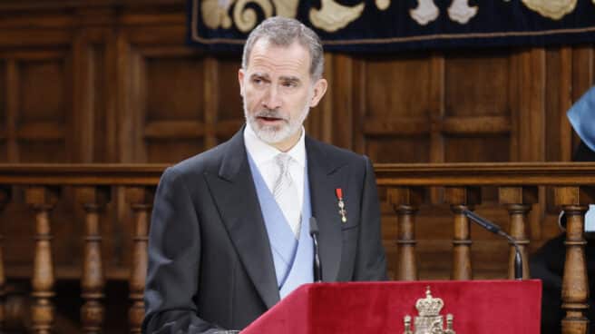 Discurso del Rey Felipe VI en la entrega del Premio Cervantes 2022