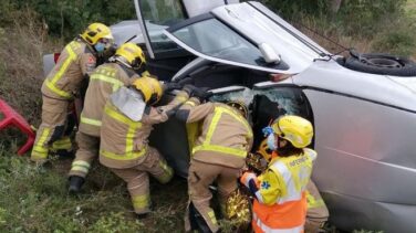 Muere el conductor de un turismo cuando huía del lugar de un accidente anterior