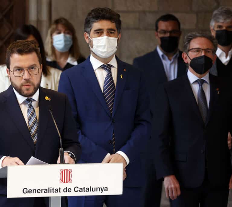 Aragonès da por rota la relación de confianza con el Gobierno Sánchez por el espionaje