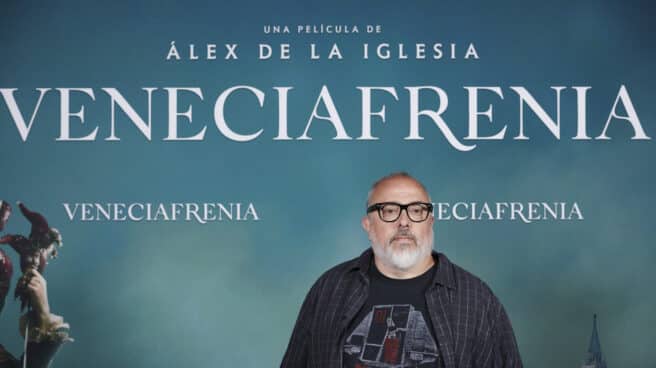 El director, productor y guionista de cine español y director de "Veneciafrenia" Álex de la Iglesia asiste al estreno de la nueva película de terror