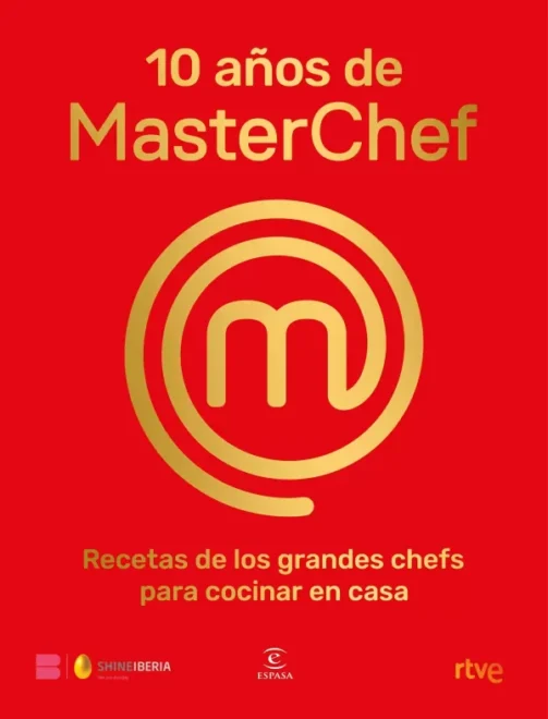 Libro de recetas 10 años de MasterChef