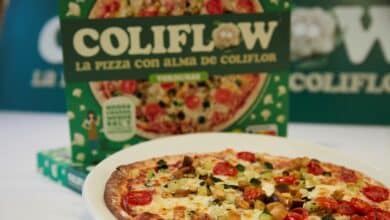 Glovo repartirá a domicilio las pizzas de Coliflow, que cuentan con base de coliflor