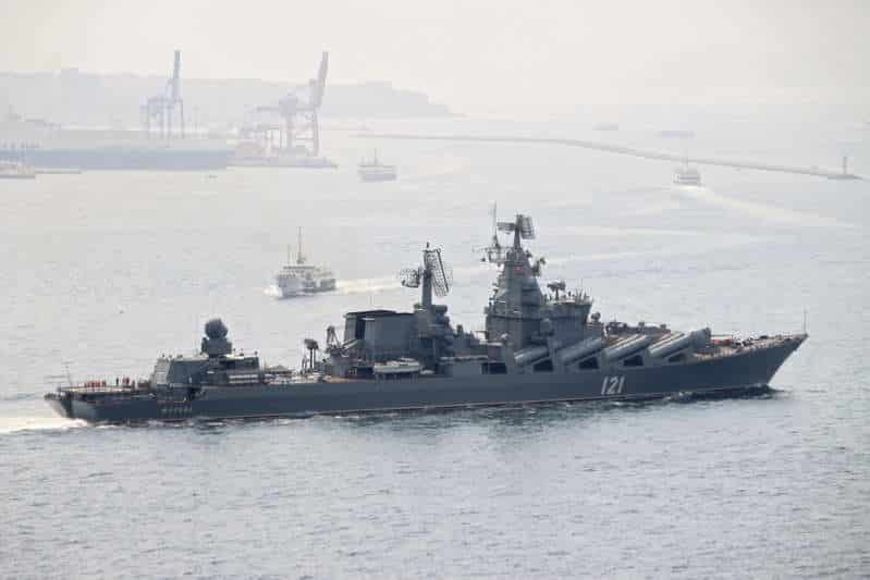 Rusia confirma que su buque insignia de misiles 'Moskva' se ha hundido en el Mar Negro