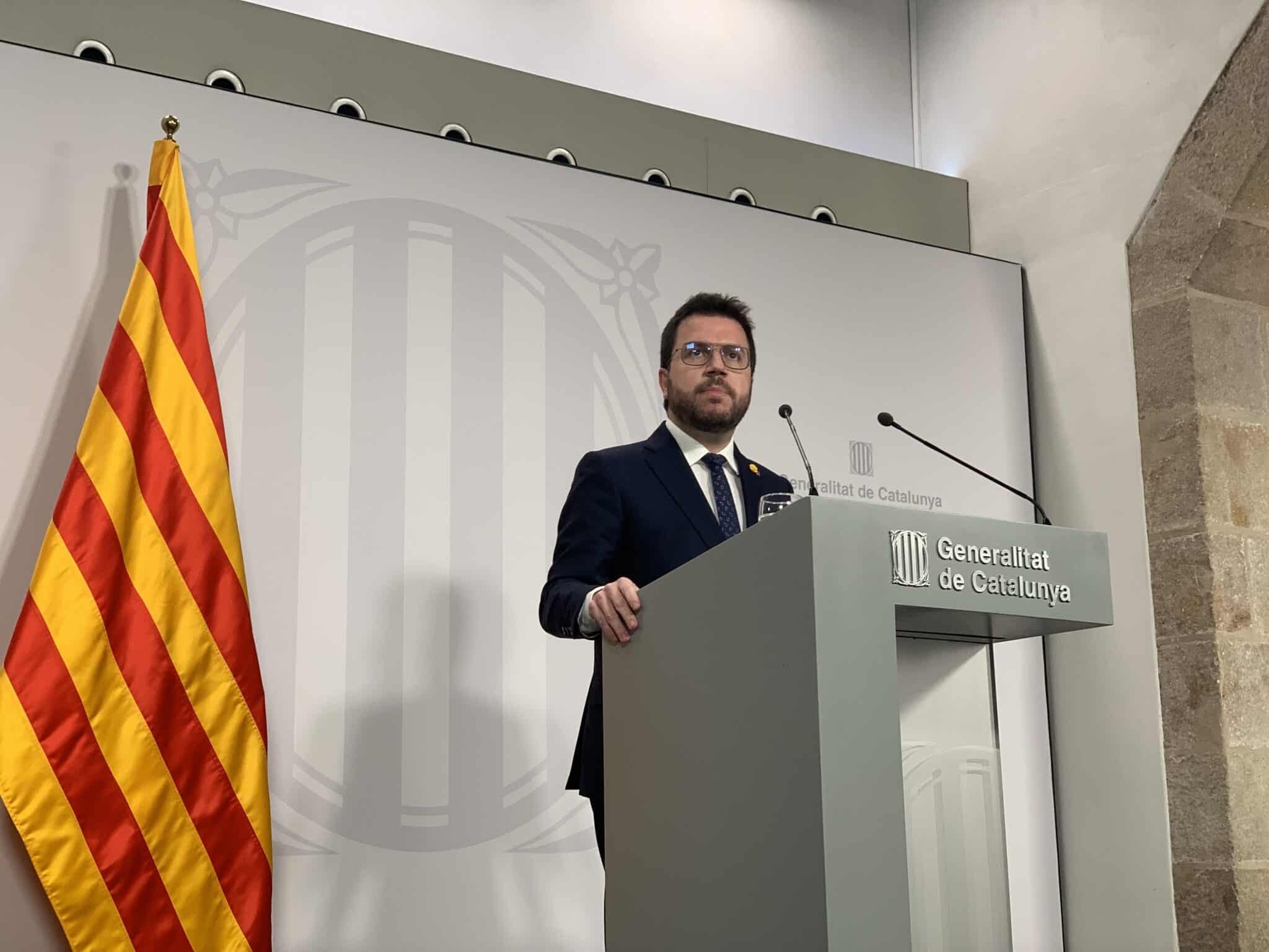 Aragonès: "Si Sánchez cree que el diálogo neutraliza la independencia que ponga las urnas"