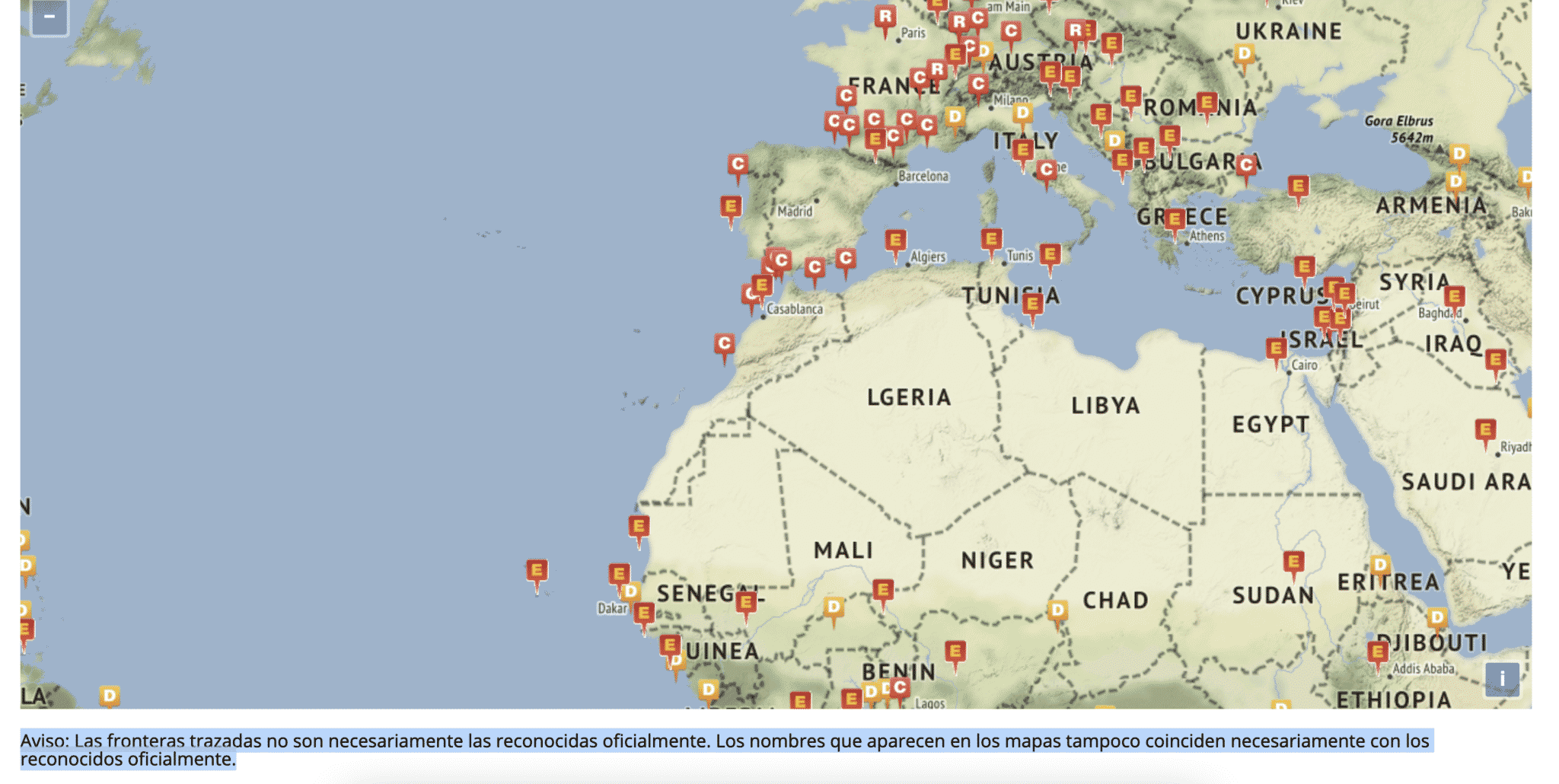 Exteriores niega haber modificado en su página web el mapa de Marruecos con la anexión del Sáhara