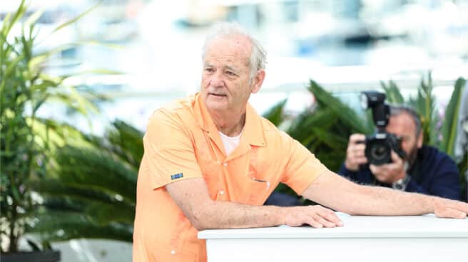 El actor estadounidense Bill Murray posa durante un photocall para la película "The Dead Don't Die"